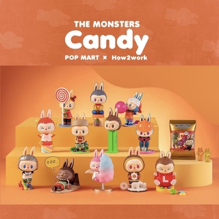 [Pre-Order] POP MART Labubu The Monsters Candy series 🍭🍬 ลิขสิทธิ์แท้ Kasing Lung PopMart How2work ของสะสม Zimomo ขนม