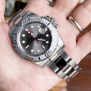 Seiko Modify หน้า Yacht Master Silverหน้าเทาสวยมากครับวัสดุเทพๆระบบAutomatic