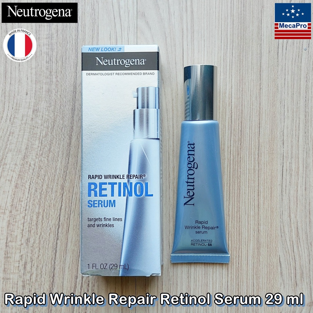Neutrogena® Rapid Wrinkle Repair® Retinol Serum 29 ml นูโทรจีนา เซรั่ม เรตินอล ลดริ้วรอย