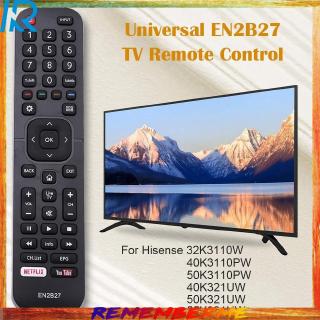 hisense 32 k 3110 w universal en 2 b 27 รีโมทควบคุมแบบเปลี่ยนสําหรับทีวี