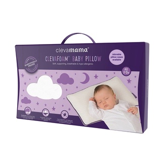 Clevamama ClevaFoam® Baby Pillow  หมอนสำหรับเด็ก (0-12m)