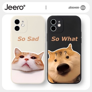 Jeero เคสคู่ เคสไอโฟน คู่รัก กันกระแทกซิลิโคนนุ่มน่ารักตลก เคสโทรศัพท์ Compatible for iPhone 15 14 13 12 11 Pro Max SE 2020 X XR XS 8 7 ip 6S 6 Plus HFF1414