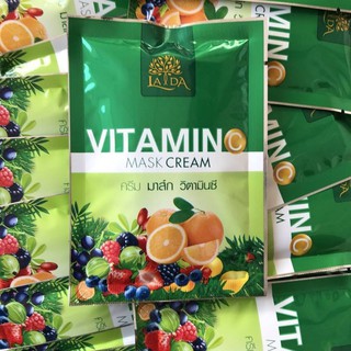 มาส์กลดา มค์กลดา มาร์กลดา Mask Vitamin C By LADA มาส์กผิว