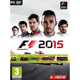 F1 2015 CD DVD เกมพีซีเกมแล็ปท็อป