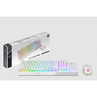 MSI Gaming Keyboard&amp;Mouse Vigor GK30 White(รับประกัน2ปี)