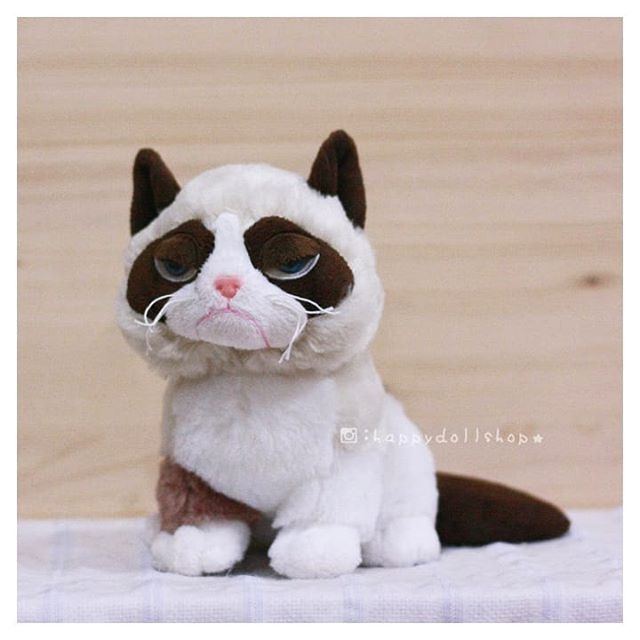 grumpy cat doll