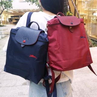 ⭐️⭐️Longchamp Club Pliage ⭐️⭐️backpack กระเป๋า เป้💕 สะพาย ผู้หญิง สีสันสดใส ใช้ได้ทุกวัน