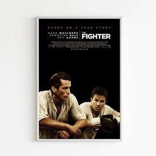 The Fighter  Poster โปสเตอร์ภาพขนาด 33X48 cm