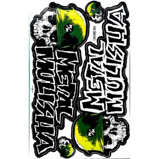 สติ๊กเกอร์แต่งรถ METAL MULISHA SE27 สติกเกอร์ติดรถมอไซค์ สติ๊กเกอร์หัวกระโหลก สติ๊กเกอร์แต่งรซิ่ง สติกเกอร์ติดรถ