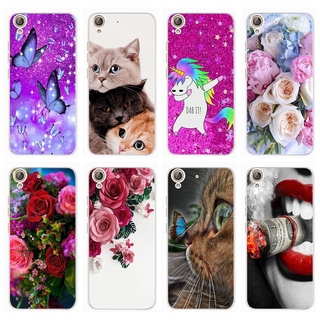 BUTTERFLY เคสโทรศัพท์ซิลิโคนลายแมวดอกไม้สําหรับ Huawei Y6Ii Y6Ii Y 6 2 Cam - L03 Cam - L21 Cam - L32