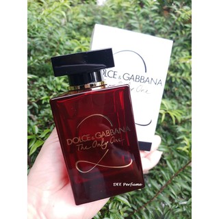 DOLCE &amp; GABBANA D&amp;G The Only One 2 EDP 100ml น้ำหอมแท้100%