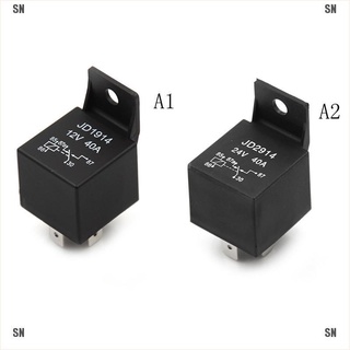 &lt;Sn&gt; รีเลย์ 5 Pin 40A Dc 12V 24V สําหรับรถยนต์