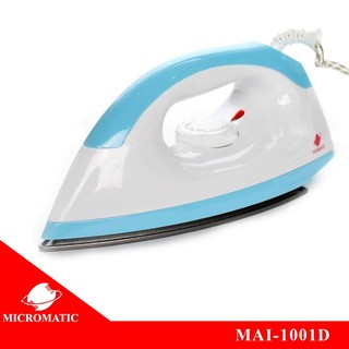 （with 1 year warranty）Micromatic MAI-1001D Non-Stick Coating Sole Plate Flat Iron