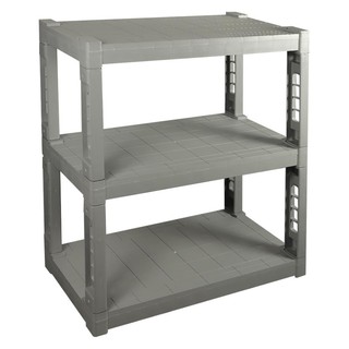 Storage house 3-TIER SHELF FOR STORAGE SHED SPRING Garden storage Garden decoration accessories บ้านจัดเก็บ อุปกรณ์เสริม