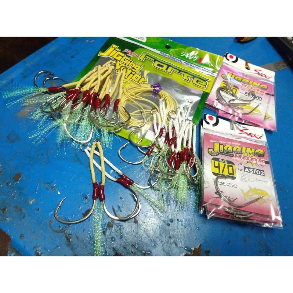 พู่แฟลชเรืองแสง TINSEL-UVL ใช้ประกอบเบ็ดจิ๊ก ซาบีกิ เรียกความสนใจของปลาได้ดี เรืองแสง - รูปที่ 5