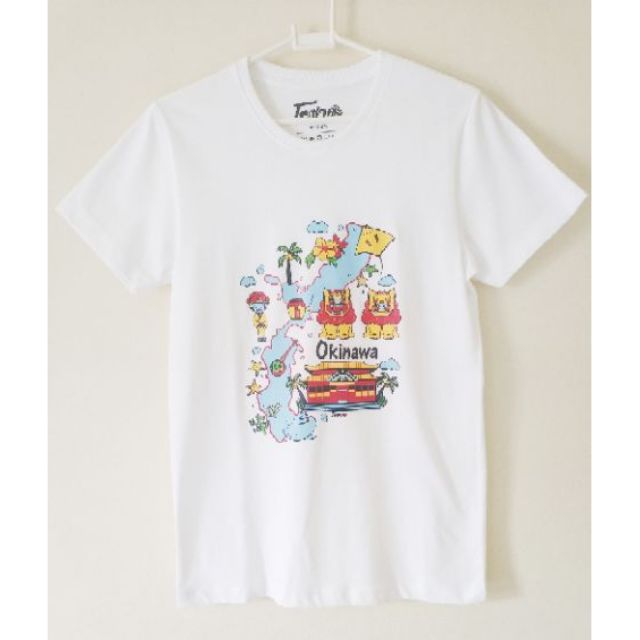 เสื้อยืดผ้า premium ลาย Okinawa