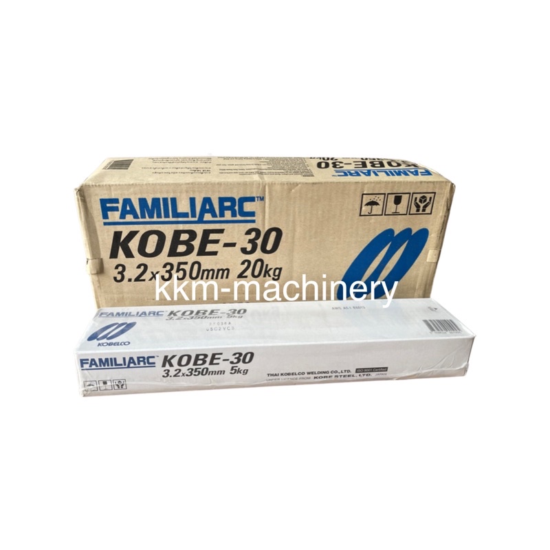 ลวดเชื่อม Kobe-30 ขนาด 3.2มิล และ4มิล (5กก./ห่อ) โกเบ(KOBE – โปรปัง