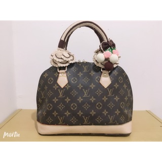 Louis Vuitton Alma Bag 10” มือสอง ราคา 690฿ รวมหูถัก