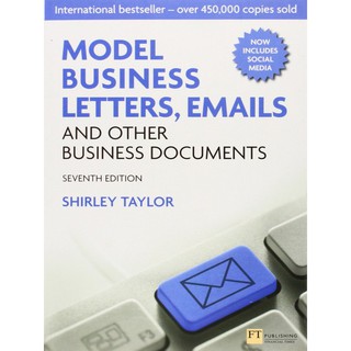 หนังสือภาษาอังกฤษ MODEL BUSINESS LETTERS, EMAILS AND OTHER BUSINESS DOCUMENTS มือหนึ่ง