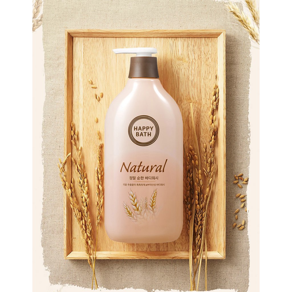 พร้อมส่ง HAPPY BATH Real Mild Body Wash 900g EXP:10/2023