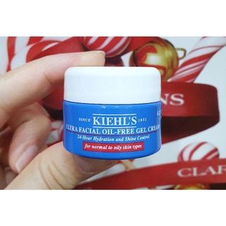 มอยส์เจอไรเซอร์เนื้อเจลบางเบา แท้💯%Kiehls ultra facial oil-free gel cream 7ml. มีฉลากไทย