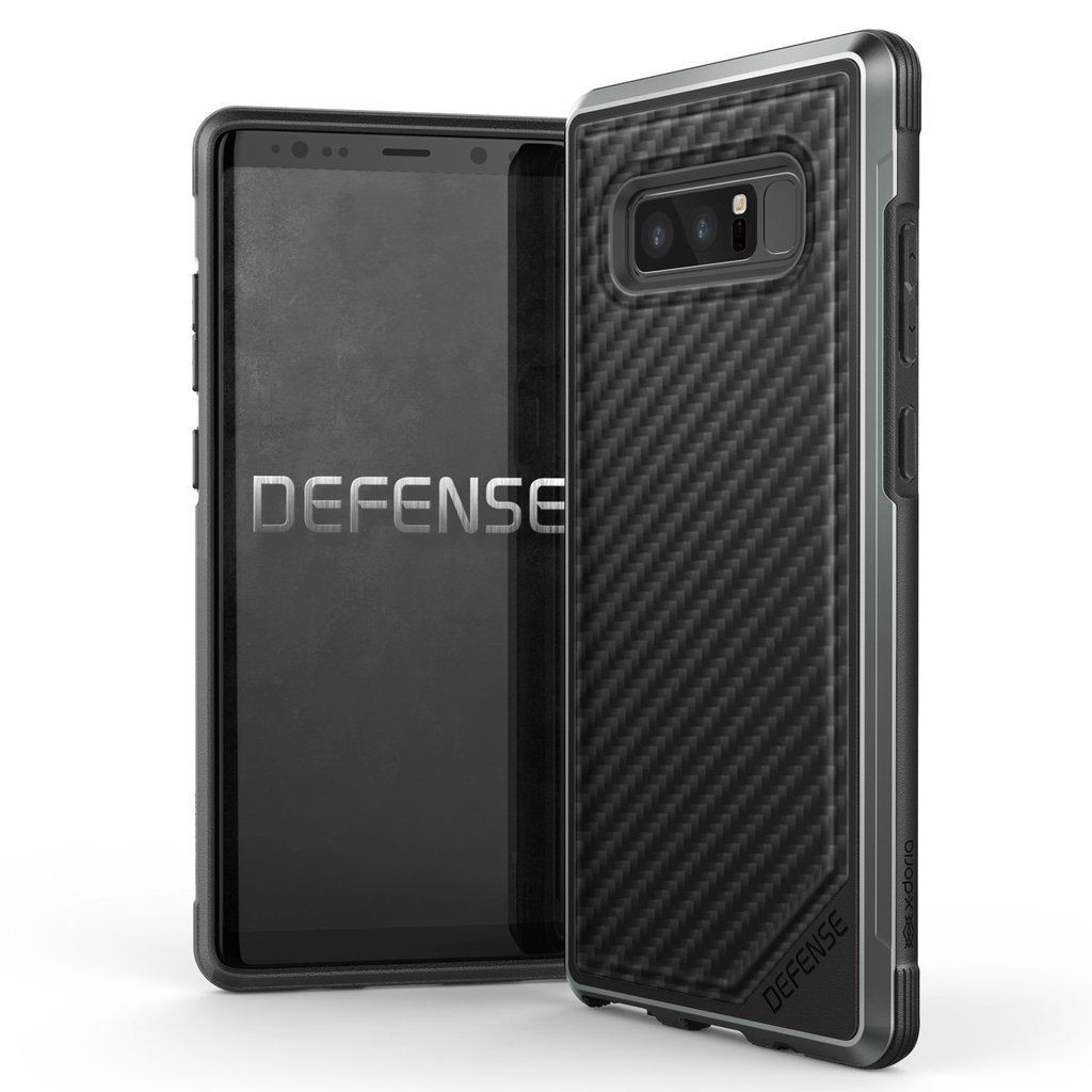X-Doria Defense Lux เคสกันกระแทก Samsung Galaxy Note 8 Case X-Doria Defense Lux (Black-Carbon)