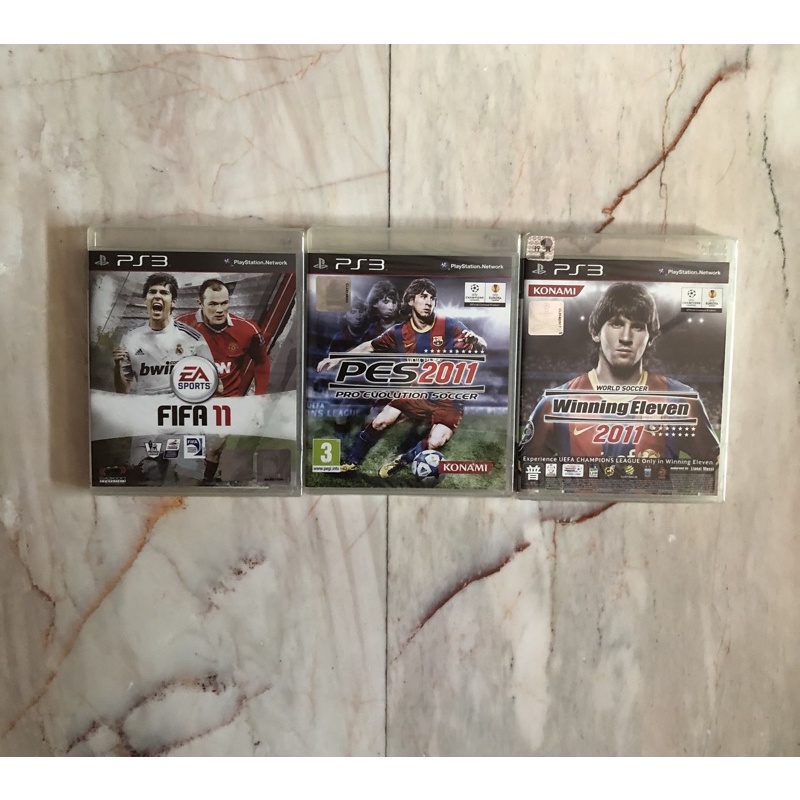 แผ่นเกม PS3 Set Football 2011 มือ1 ทุกแผ่น