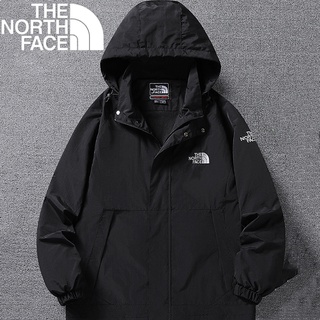 เสื้อแจ็กเก็ต มีฮู้ด กันน้ํา กันลม ลาย The North Face สําหรับผู้ชาย