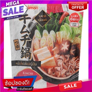 ยามาโมริซุปนาเบะรสกิมจิ 210มล. เครื่องปรุงรสและเครื่องเทศ Yamamori Nabe Kimchi Flavor 210ml