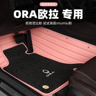 Euler Black Cat Good Cat White Cat IQ Great Wall R1 R2 Fully Surrounded Special Car Mats พรมปูพื้น น่ารัก Female