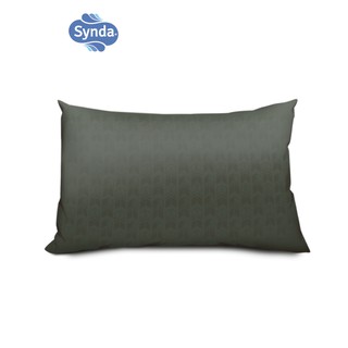 [แพ็คคู่] Synda ปลอกหมอน Jacquard 500 เส้นด้าย รุ่น Meridian-Grey