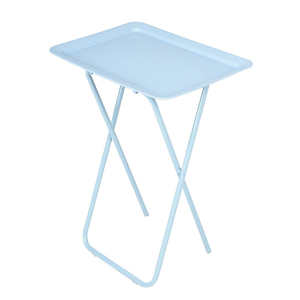 FURDINI BLISS โต๊ะอเนกประสงค์ โต๊ะพับ ST23014B-5435U สีฟ้าอมเทา FOLDING TABLE PP BLUE GREY ขนาด W52x