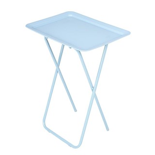 FURDINI BLISS โต๊ะอเนกประสงค์ โต๊ะพับ ST23014B-5435U สีฟ้าอมเทา FOLDING TABLE PP BLUE GREY ขนาด W52xD37xH65.5 ซม.