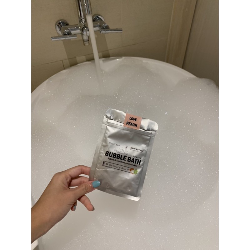 สบู่ทำฟอง bubble bath ✨ฟองขึ้นง่ายมาก💖 ซื้อ3 ซองขึ้นไป แถมเทียนหอม - รูปที่ 5