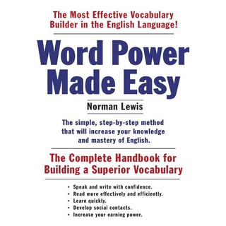 หนังสือภาษาอังกฤษ Word Power Made Easy : The Complete Handbook for Building a Superior Vocabulary