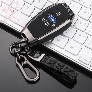 เหมาะสำหรับ Subaru key case Forester XV Outback Luli Lion BRZ car key case คุณภาพสูงหัวเข็มขัดโลหะชาย