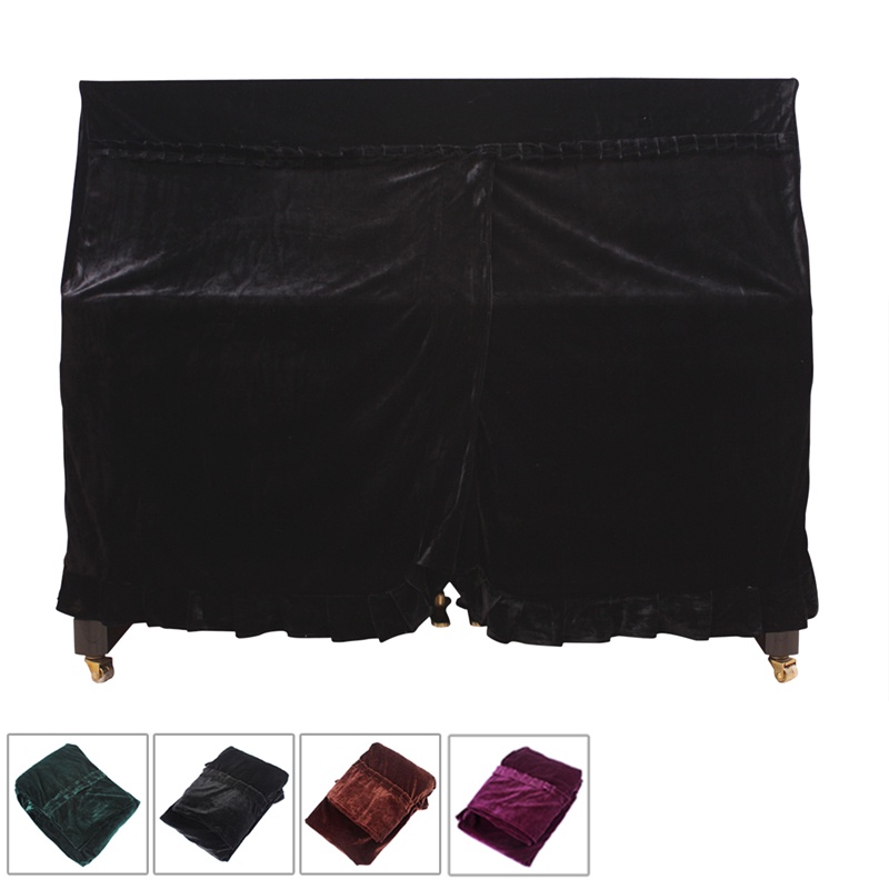 158 x 112 x 50 ซม. ดนตรีเปียโนฝาครอบกันฝุ่นสําหรับเปียโนที่ตรงกันเปียโนฝุ่นยามเครื่องมือ