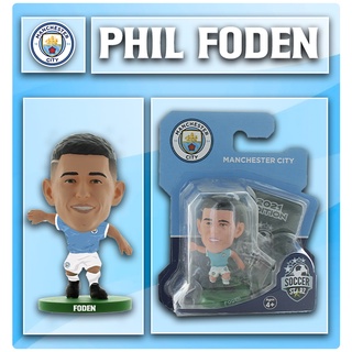 โมเดลนักฟุตบอล SoccerStarz ลิขสิทธิ์แท้จากสโมสร Manchester City - Phil Foden