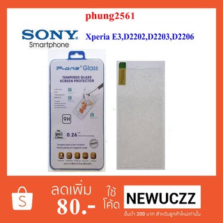 ฟีล์มกระจก(กันแตก) Sony Xperia E3 D2212,D2202,D2203