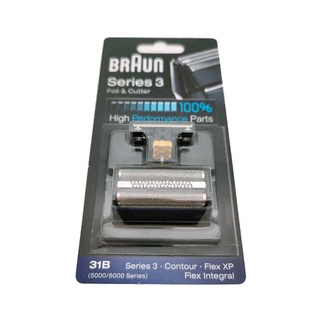 Braun Series 3 Foil and Cutter 31B Replacement Pack Black