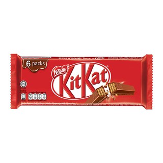 คิทแคท มัลติแพ็ค ขนาด 17กรัม ยกห่อ 6แพ็ค ช็อกโกแลตนมสอดไส้เวเฟอร์ KITKAT MULTIPACK CHOCOLATE