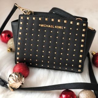 Michael Kors Selma Stud Mini Leather