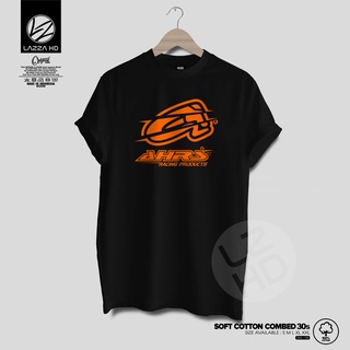 เสื้อยืด แขนสั้น พิมพ์ลายโลโก้ AHRS Racing สุดเท่ สําหรับรถยนต์