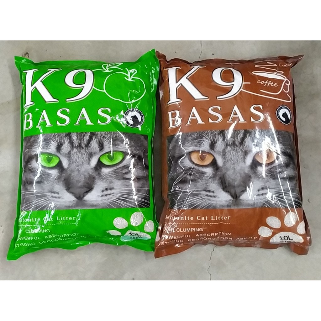 10L NATURAL BENTONITE ทรายแมว ทรายแมว Passir kucing