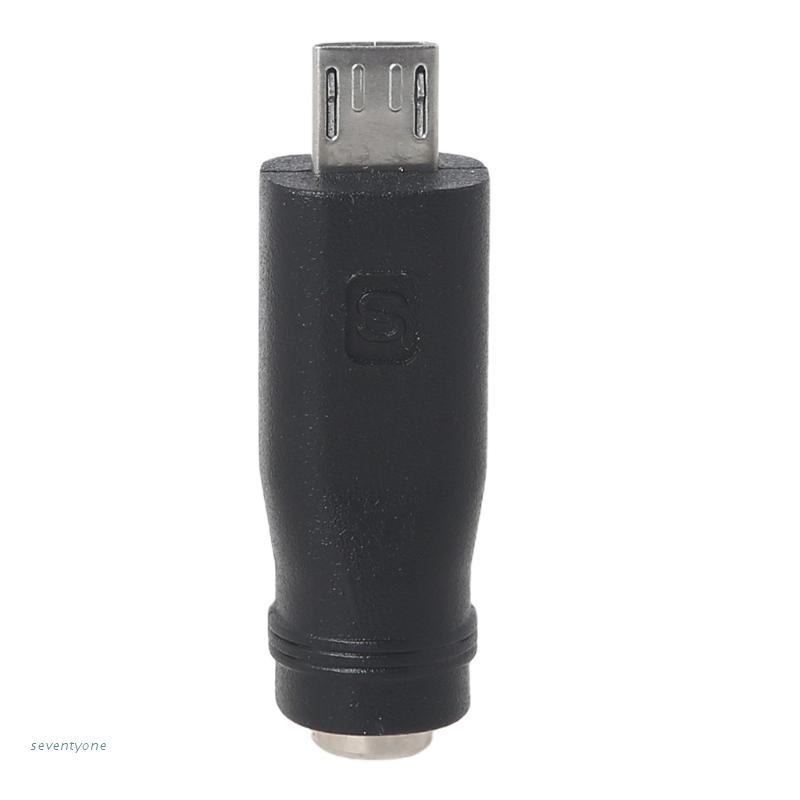 ~ Micro USB to DC Adapter Micro USB Male to DC 5.5x2.1mm DC Female Connector Charge Barrel Jack Power Adapter for Phone