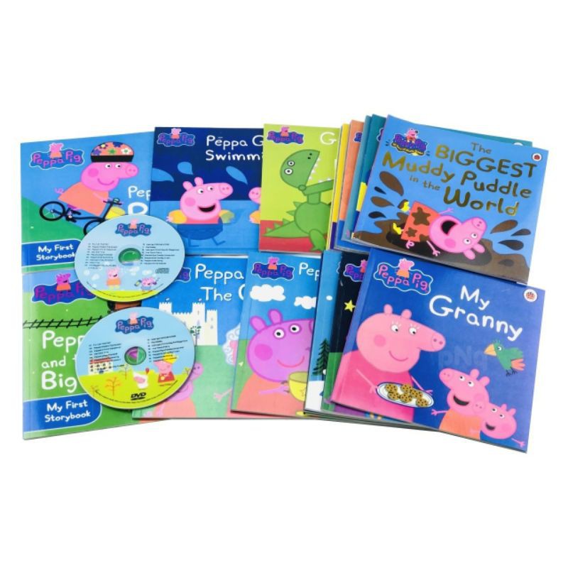 Peppa Pig Story (20 Books With CD) หัดอ่าน ภาษาอังกฤษ
