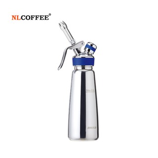 MOSA Stainless Professional Cream Whipper ขวดวิปครีม 0.5 ลิตร - สีเงิน