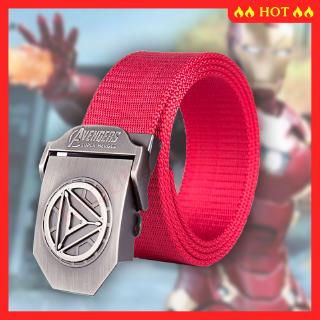 Iron Man Nylon Belt กีฬากลางแจ้งเข็มขัดข้น Iron Man Nylon Belt Outdoor Sports Canvas Belt