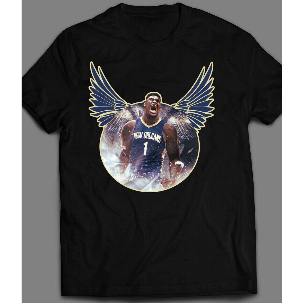 Mt Zion Inspired Winged Basketball T-Shirt 2022 Top Tee คุณภาพสูง
