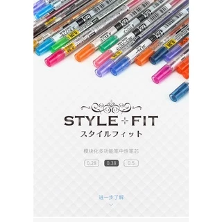 ไส้ปากกา Uni Style Fit ปากกาเจล ลูกลื่น รุ่น UMR-109 ขนาด 0.38 และ 0.5 MM ไส้ปากการุ่น DIY